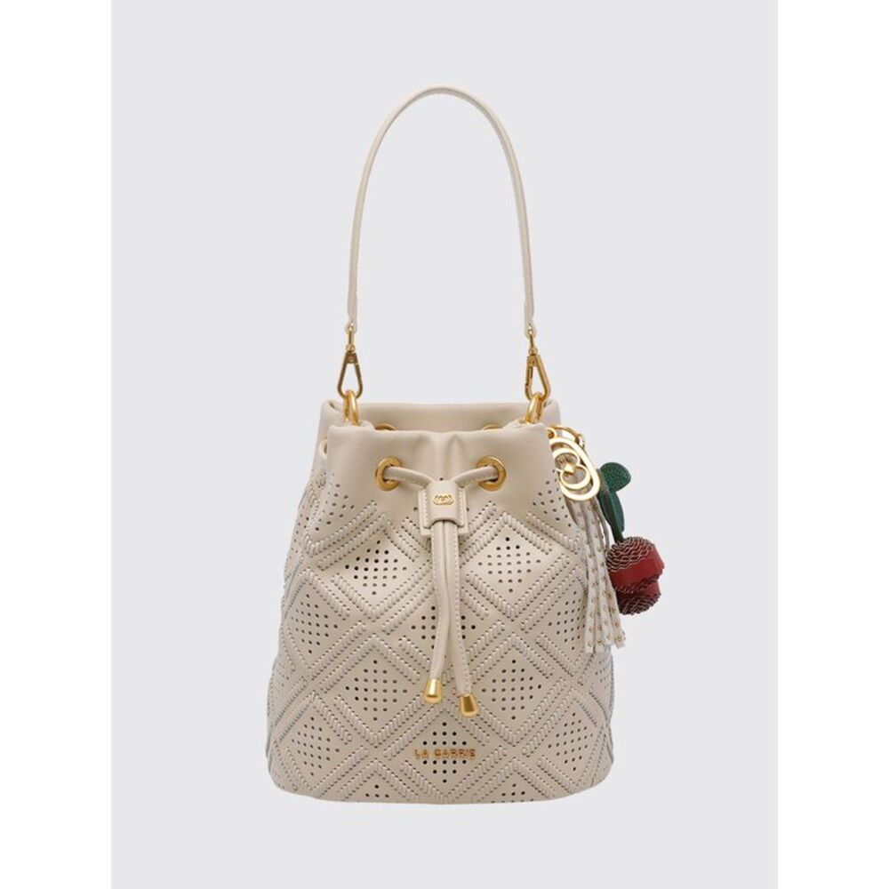La Carrie Shoulder Bag Woman White